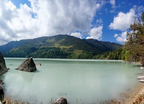 Pearl of Dzungarian Alatau - Lake Zhasylkol