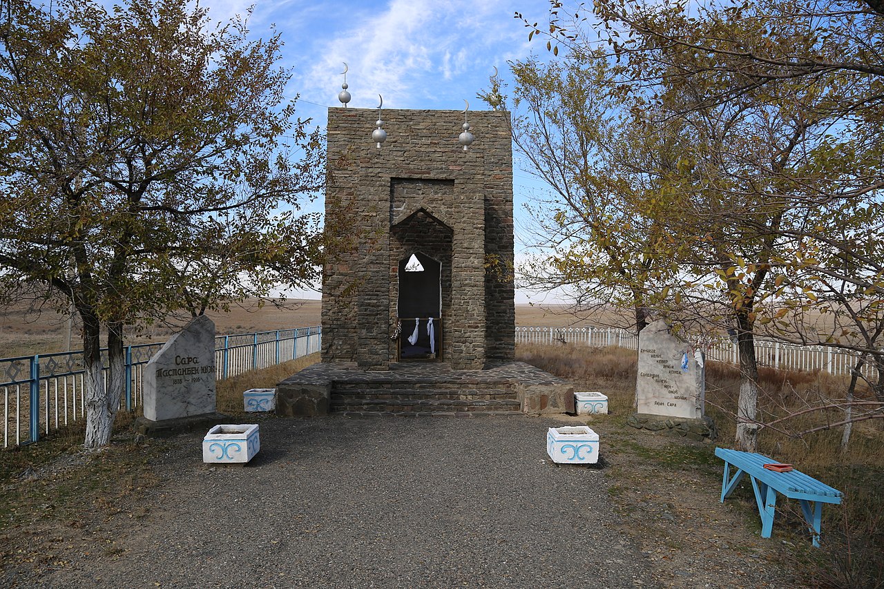 The mausoleum of Sary Tastanbekkyzy