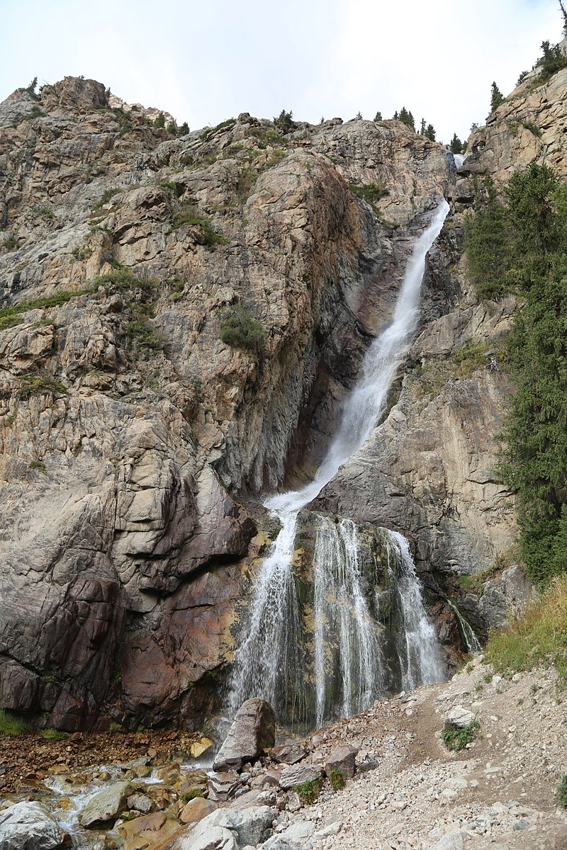 The highest waterfall in Kazakhstan – Burhan-Bulak