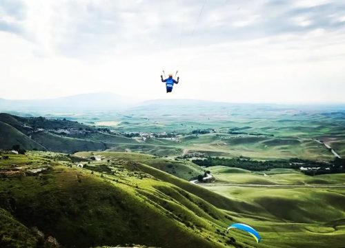 Paragliding flights in "Tau Zhetysu"